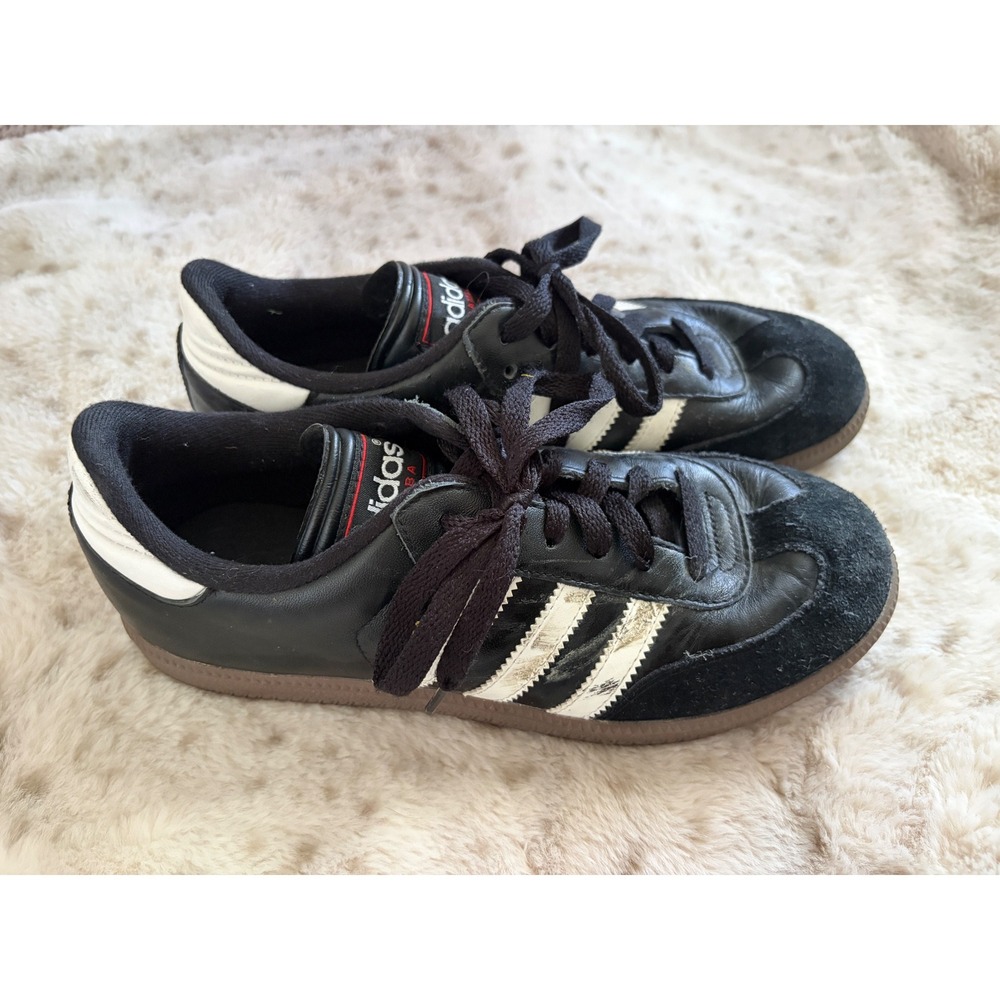 Adidas Samba Classic Black Sneaker Shoes Mens Size 6